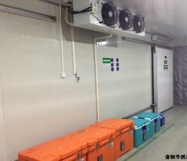 安徽蕪湖某醫(yī)藥公司冷庫(kù)貨架案例